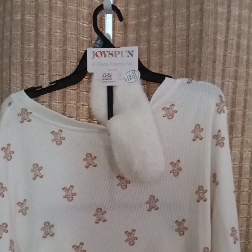 Joyspun Womens Gingerbread Man Three Pcs Set 3XL